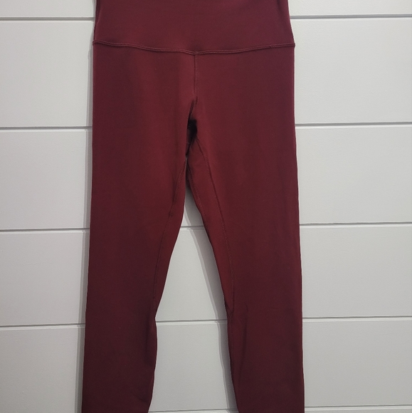 Lululemon Align II Pant - Deep Rouge - Picture 7 of 11